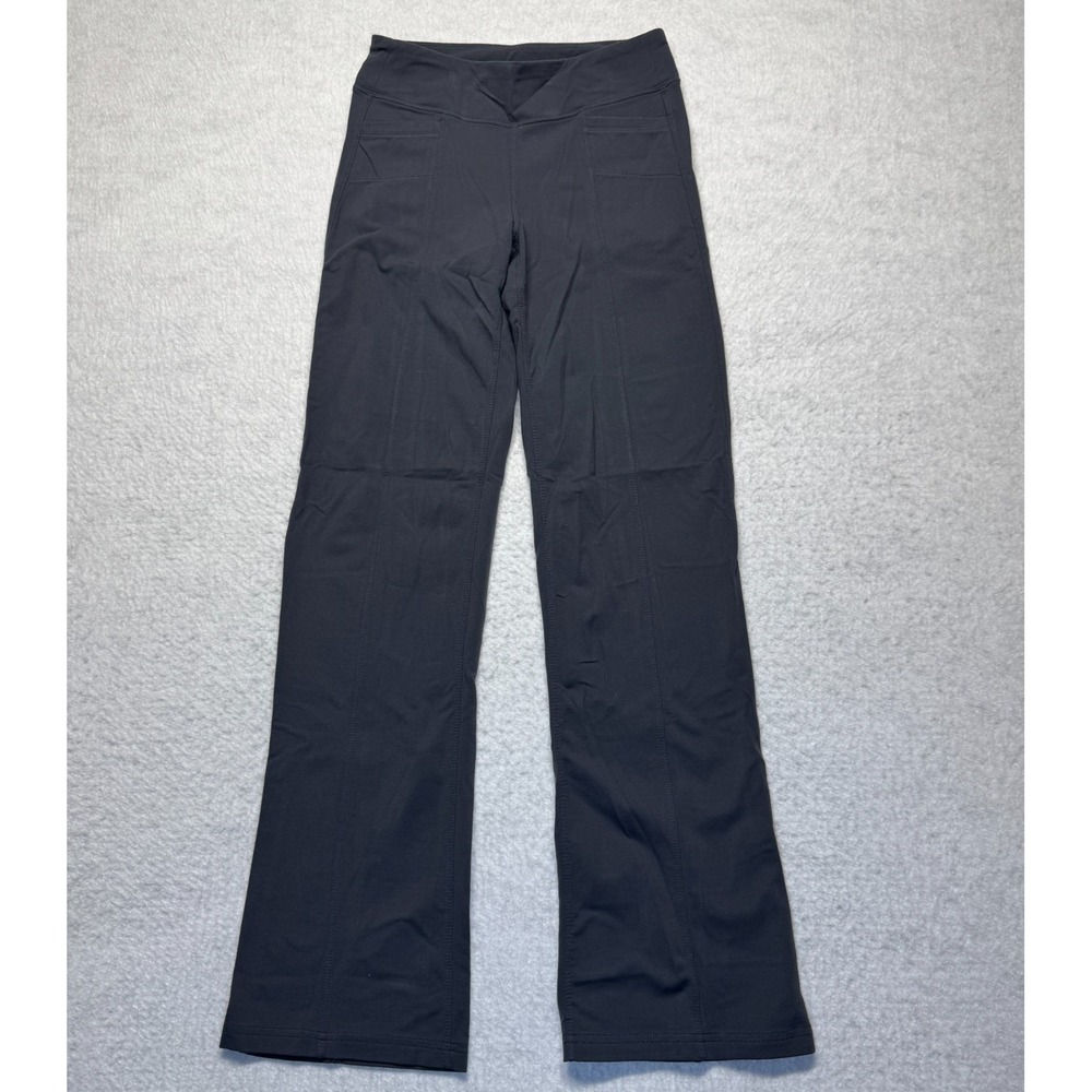 Athleta Gray Flare Pants‎ With Pockets Women's Size XS
